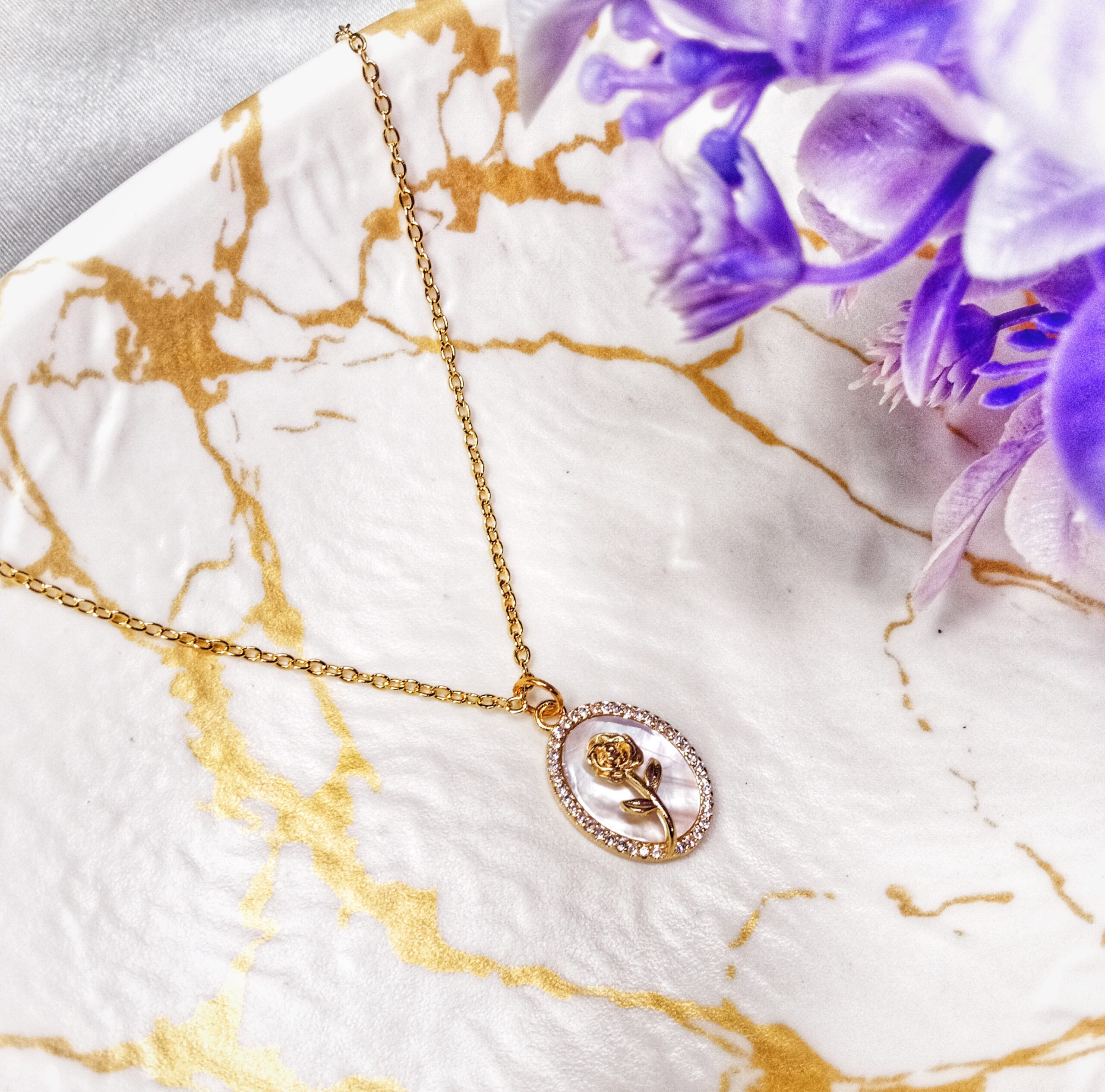 Blush Bloom Necklace