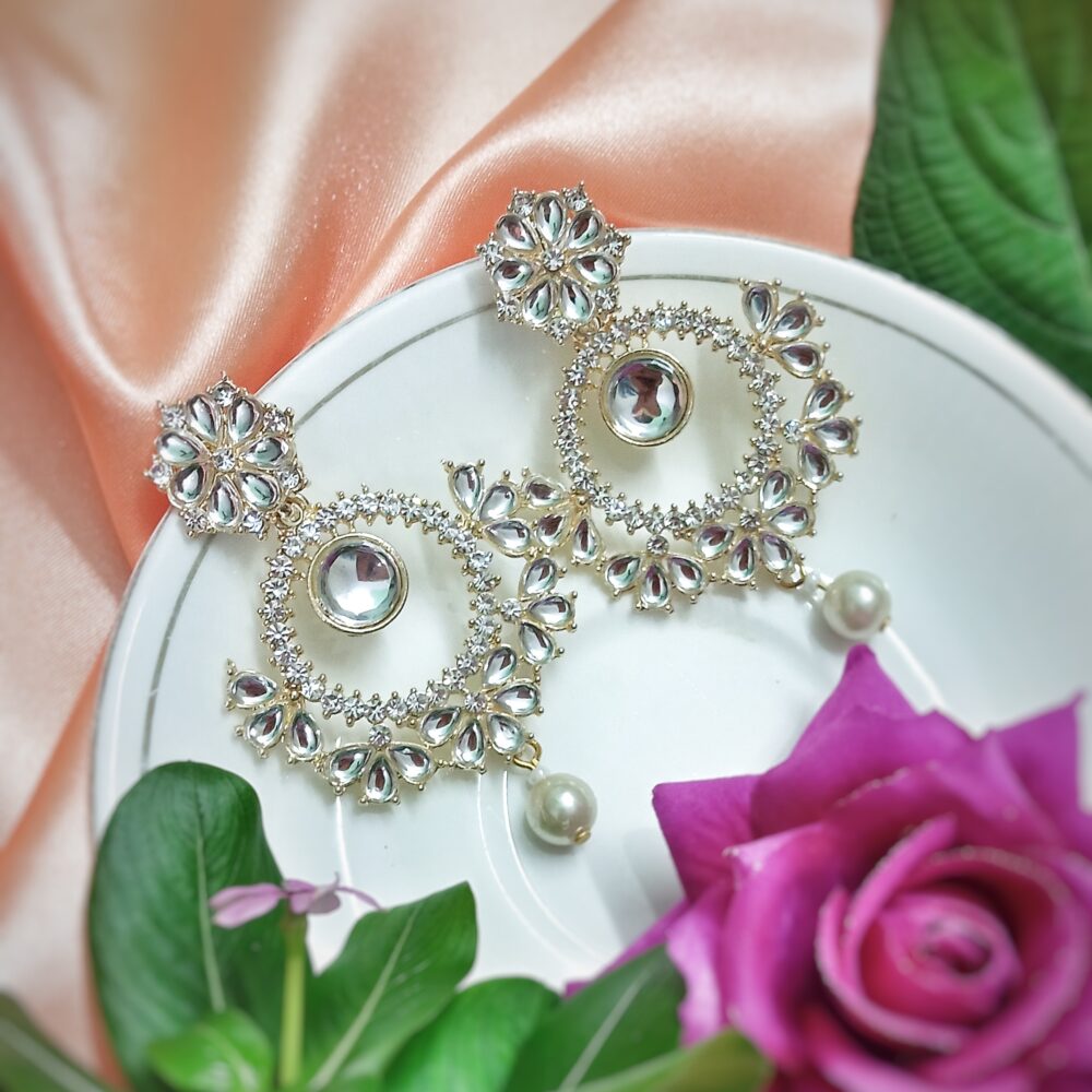 Adarah Kundan Earrings